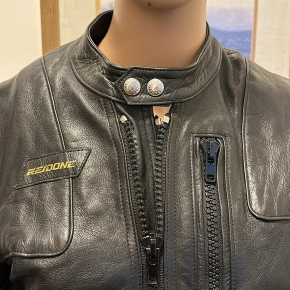 Re/Done leather moto jacket - Picture 2 of 16